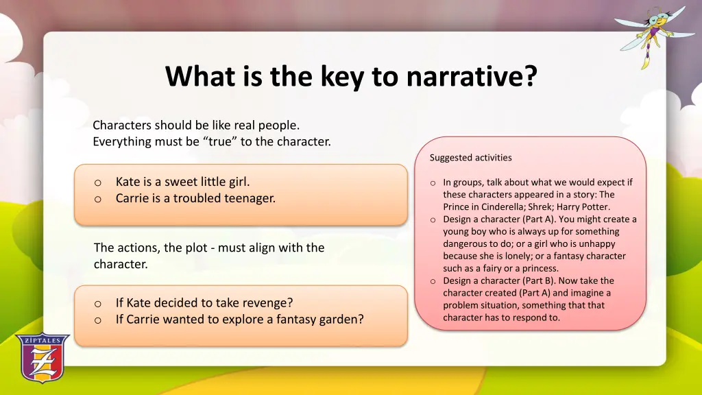 what is the key to narrative 3