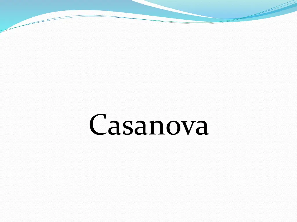 casanova