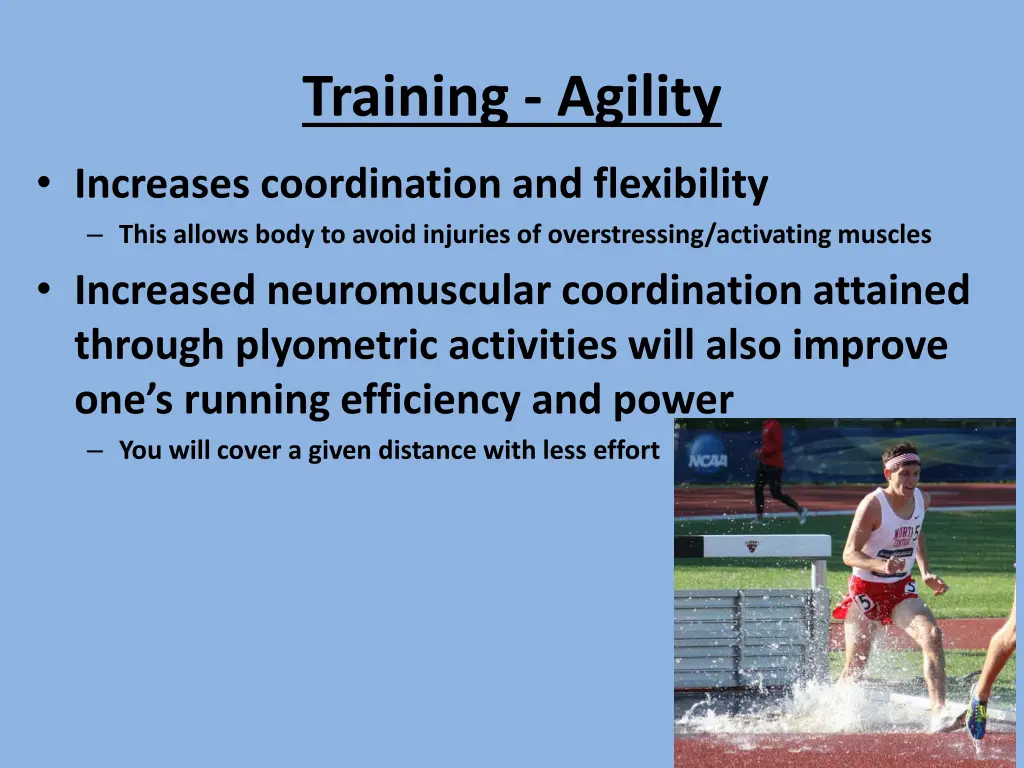 training agility