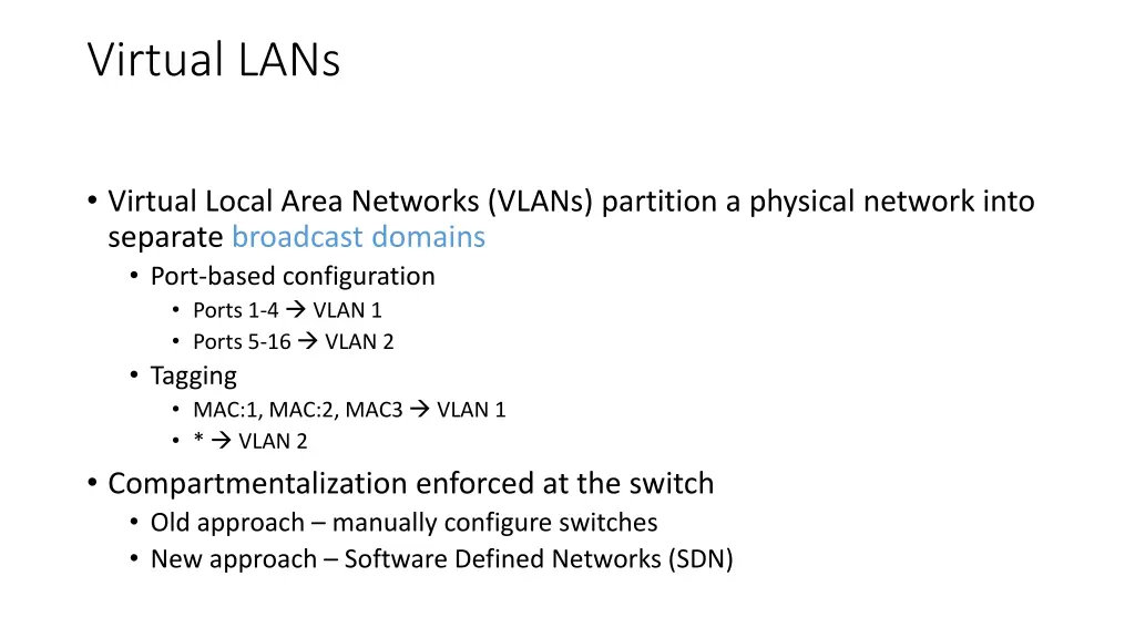 virtual lans