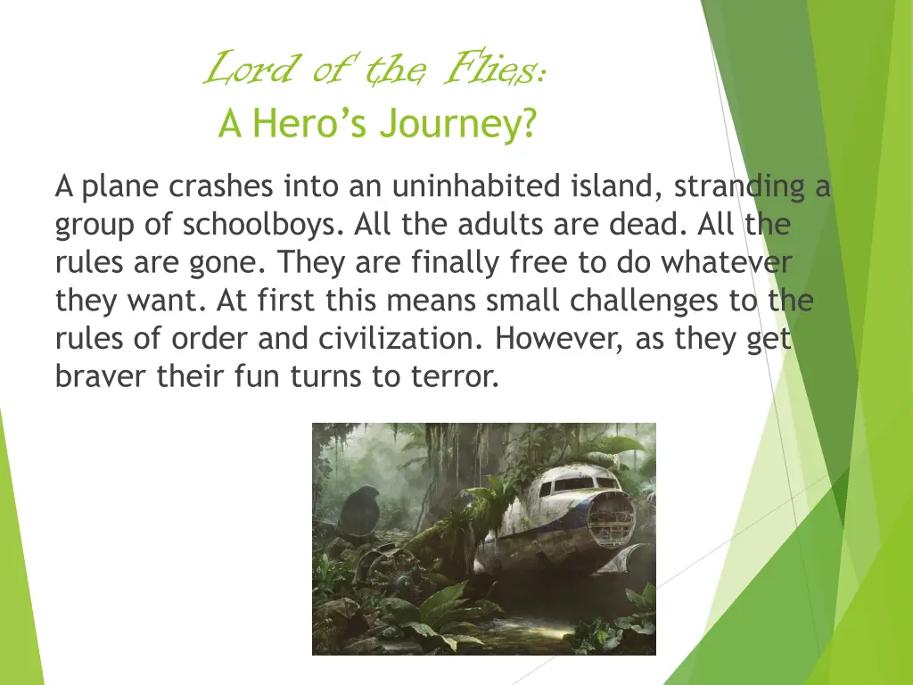 lord of the flies a hero s journey