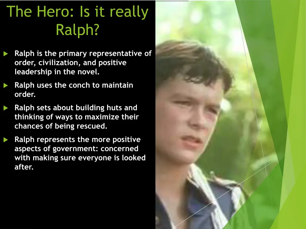 the hero is it really ralph