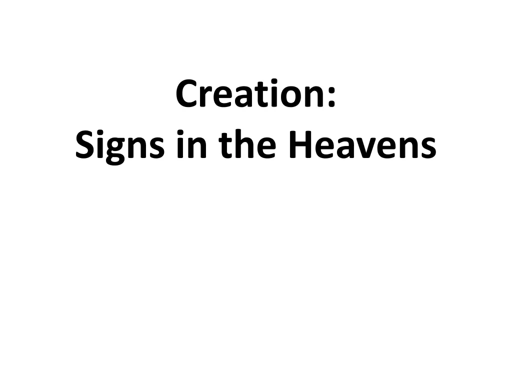 creation