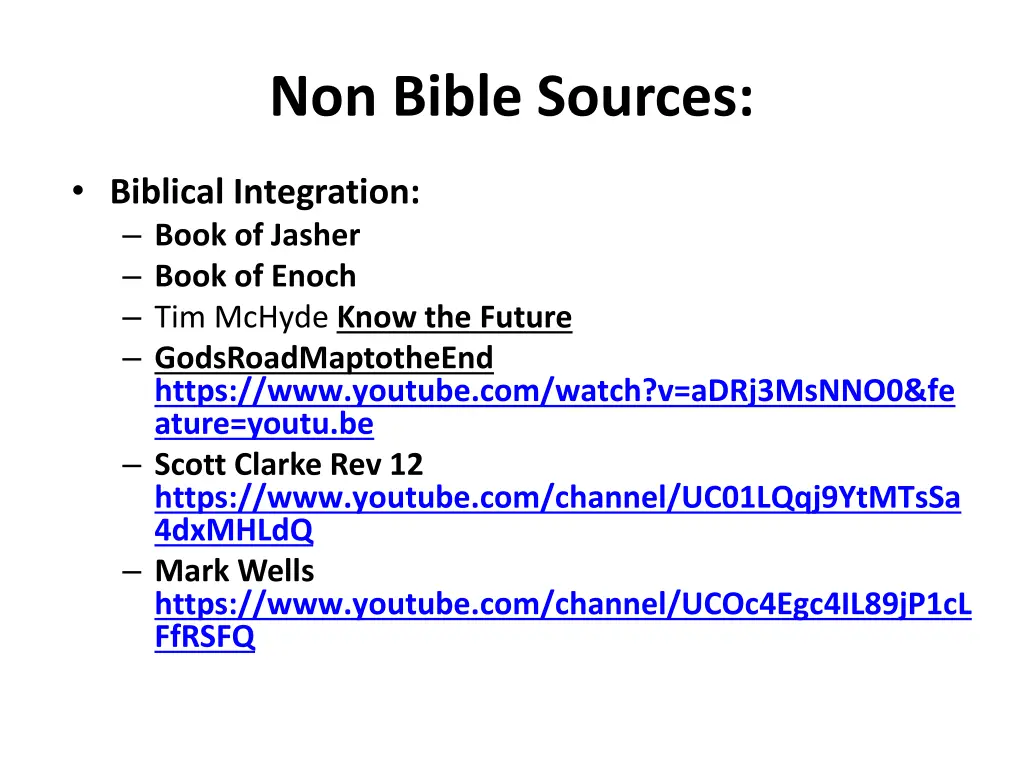 non bible sources