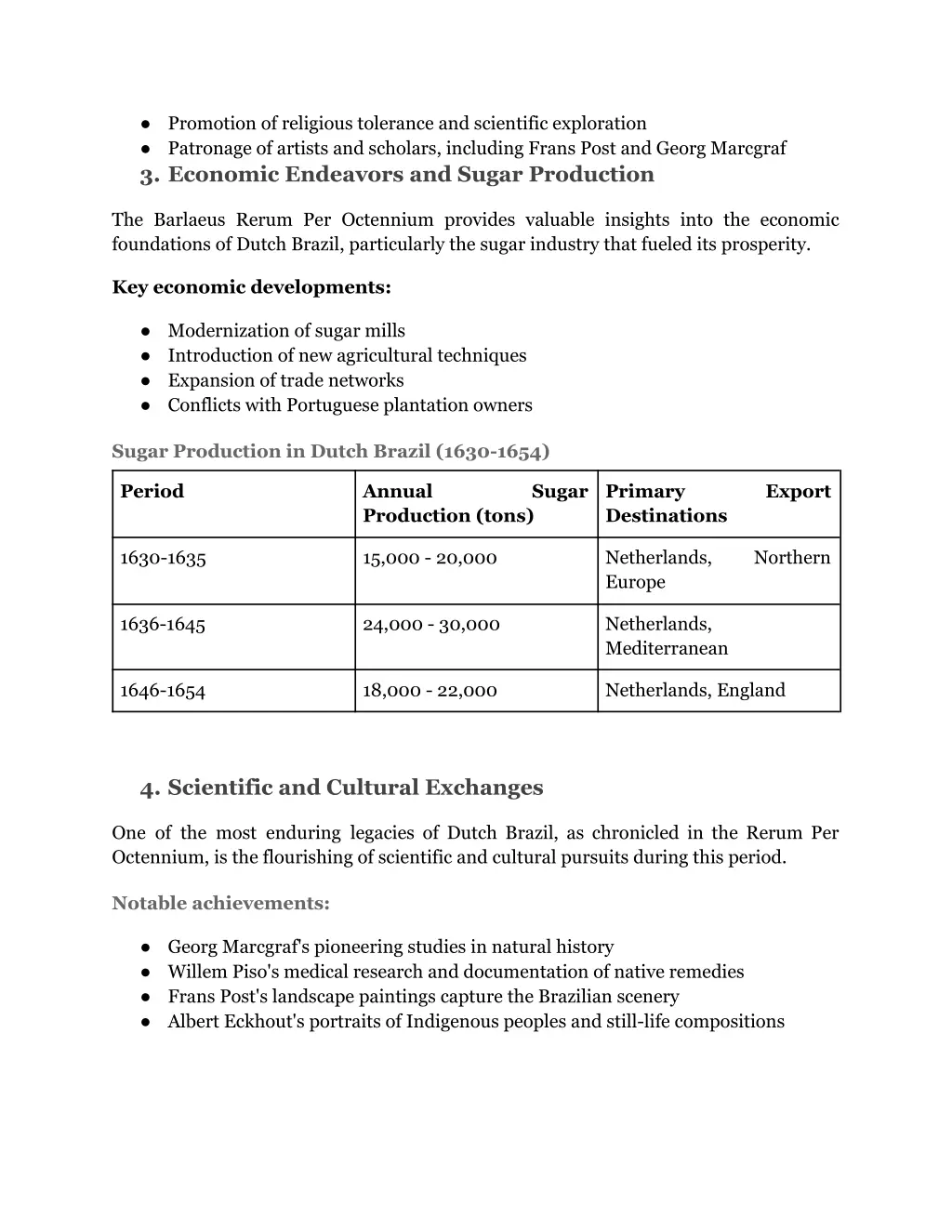 promotion of religious tolerance and scientific