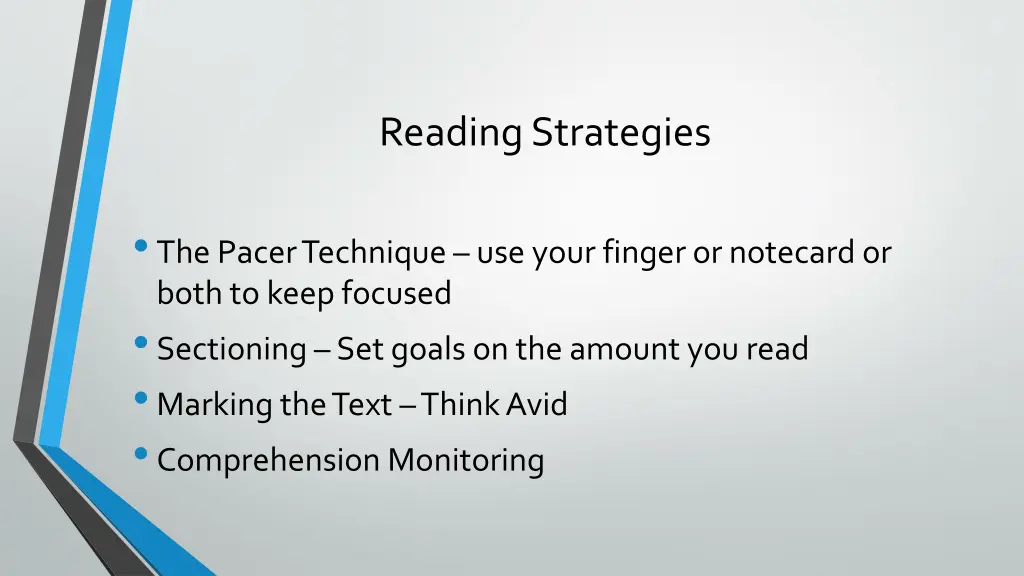 reading strategies