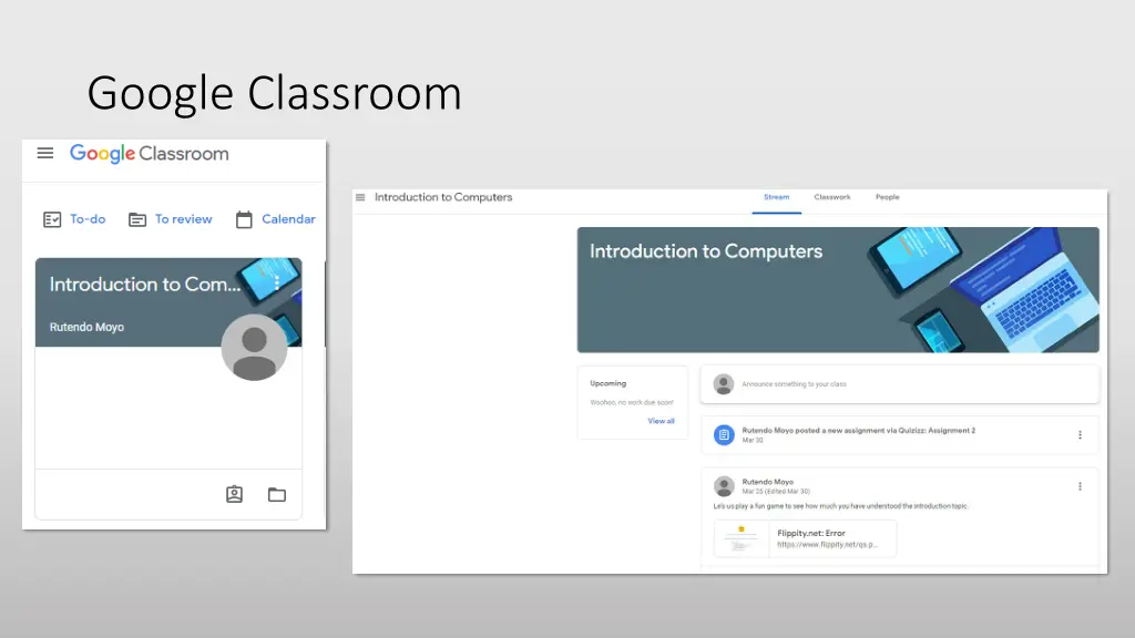 google classroom