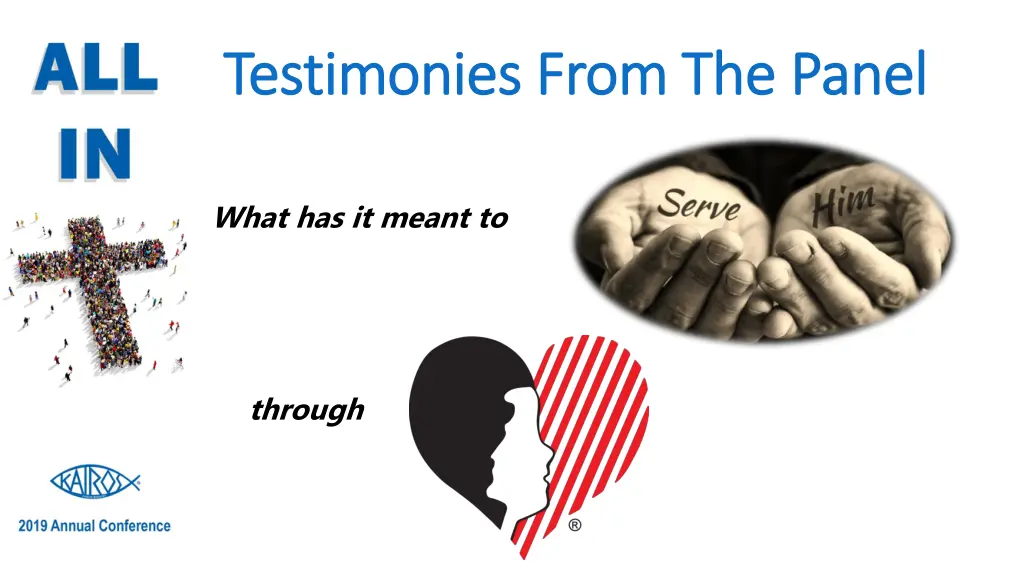 testimonies from the panel testimonies from