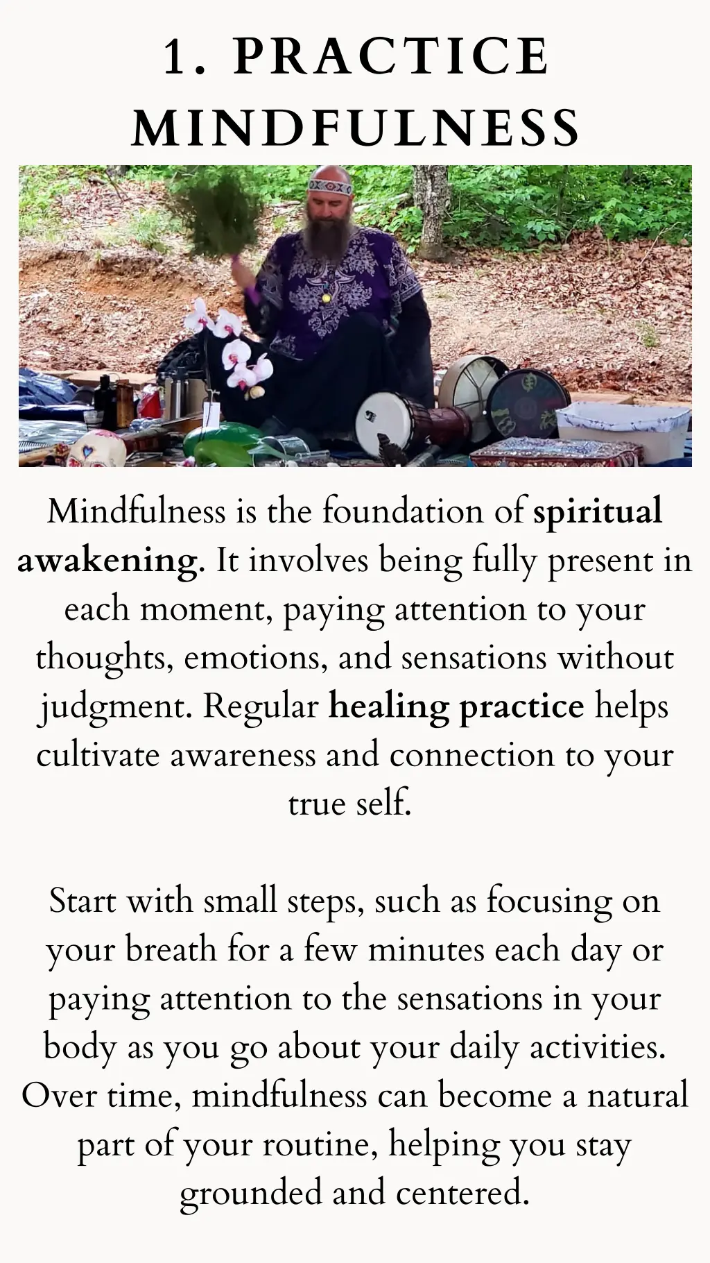 1 practice mindfulness