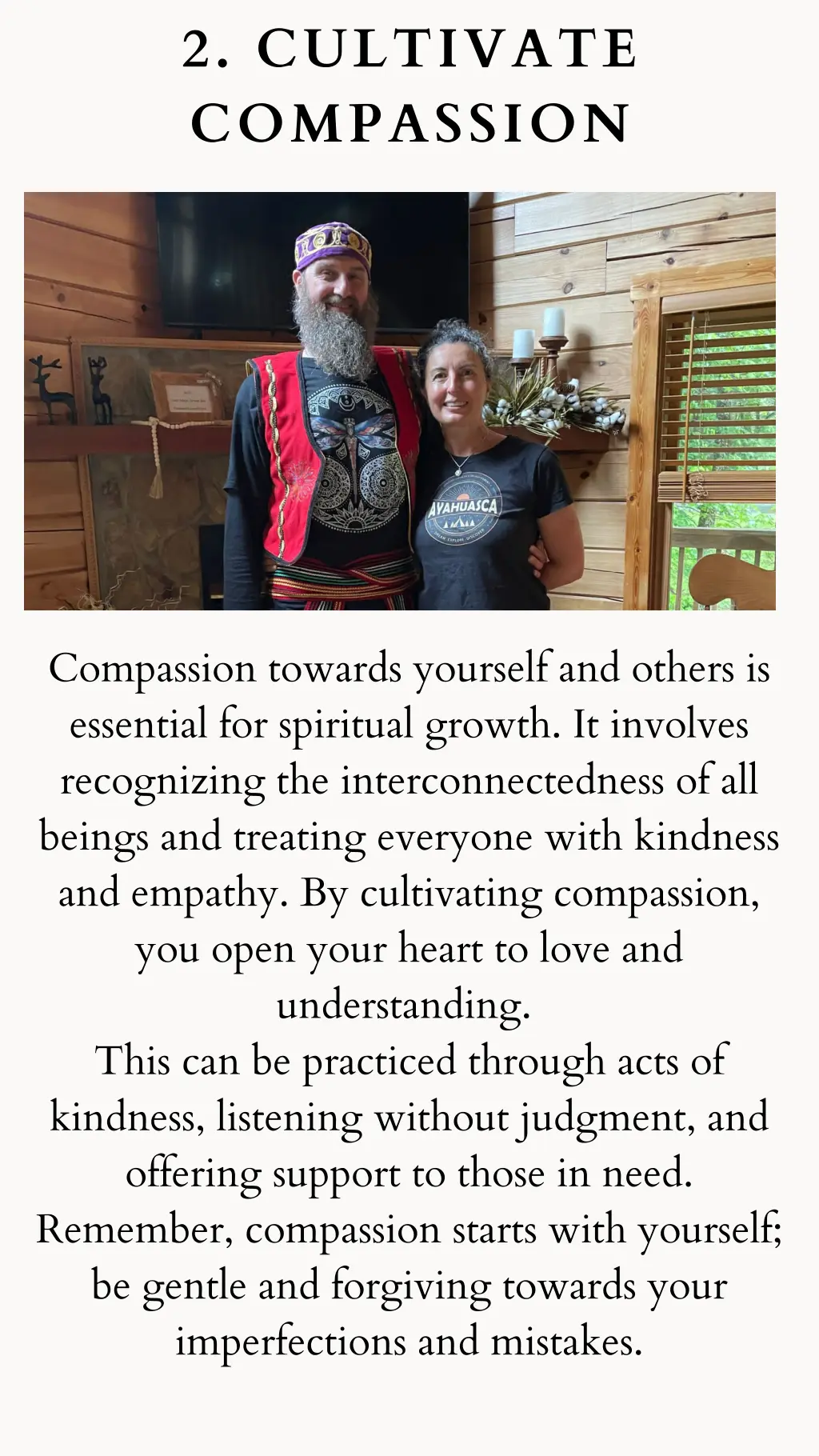 2 cultivate compassion