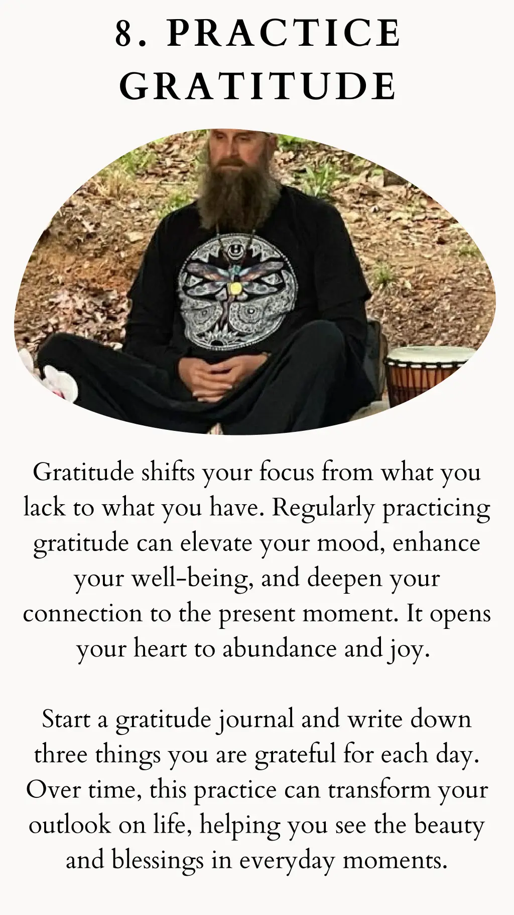 8 practice gratitude