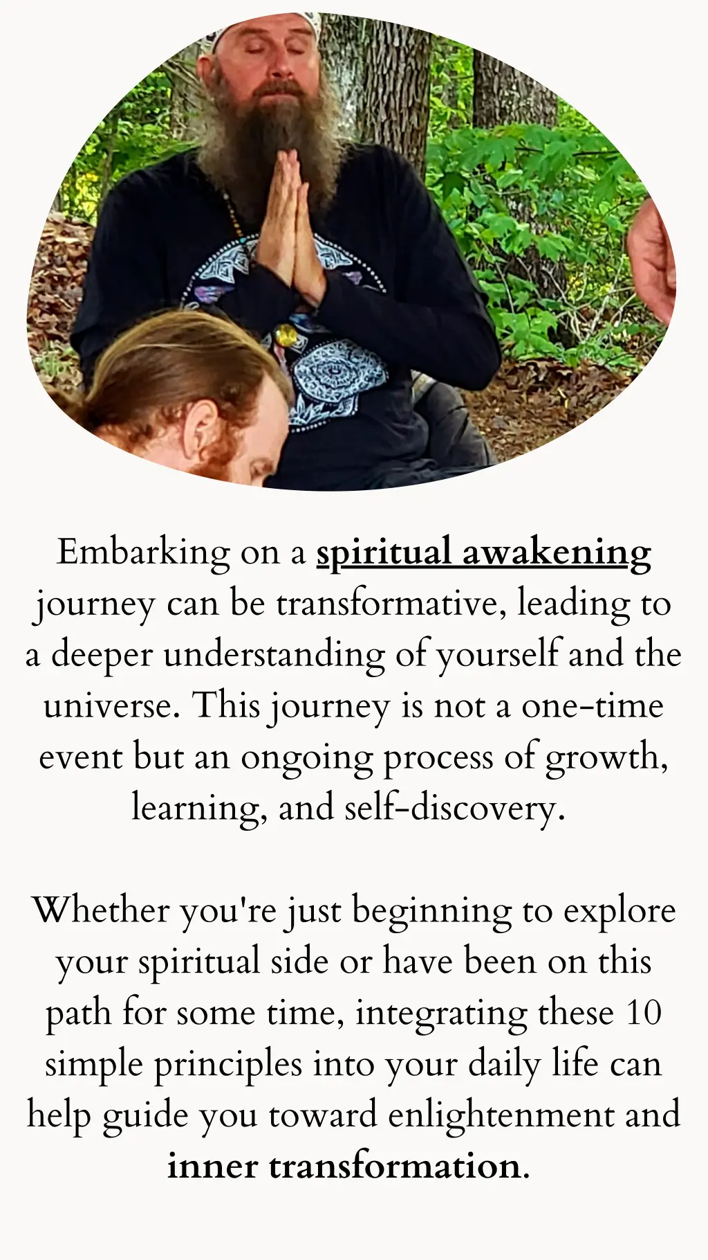 embarking on a spiritual awakening journey