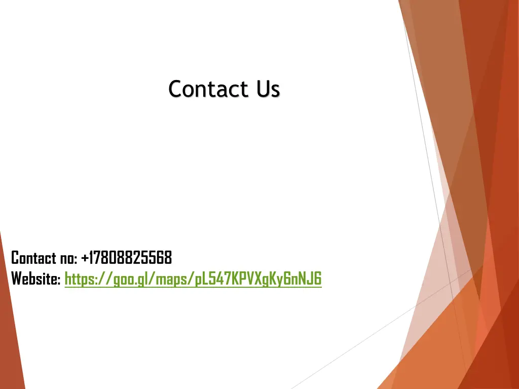 contact us