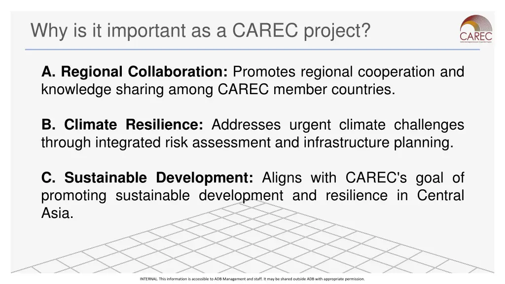 why is it important as a carec project 2