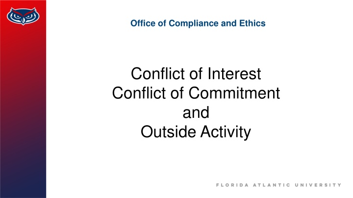 office of compliance and ethics