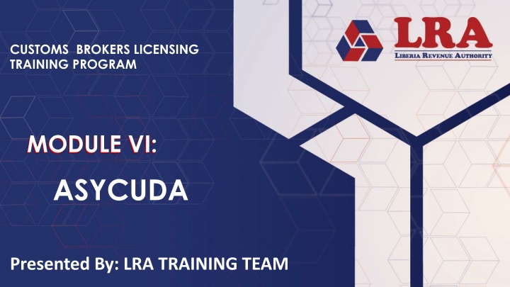 customs brokers licensing training program