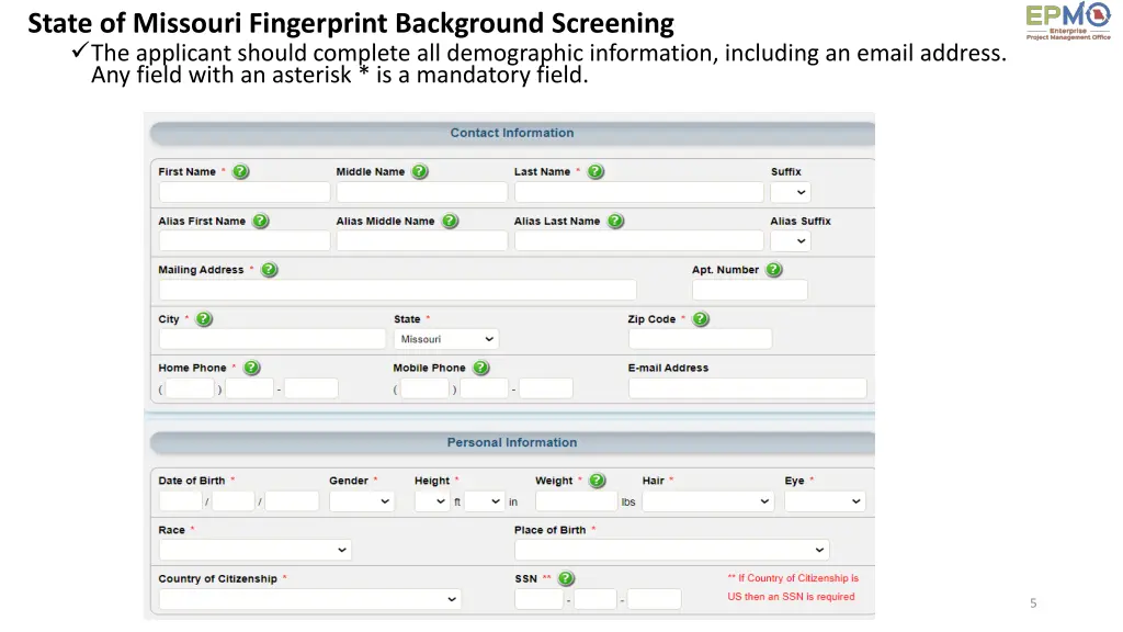 state of missouri fingerprint background 3