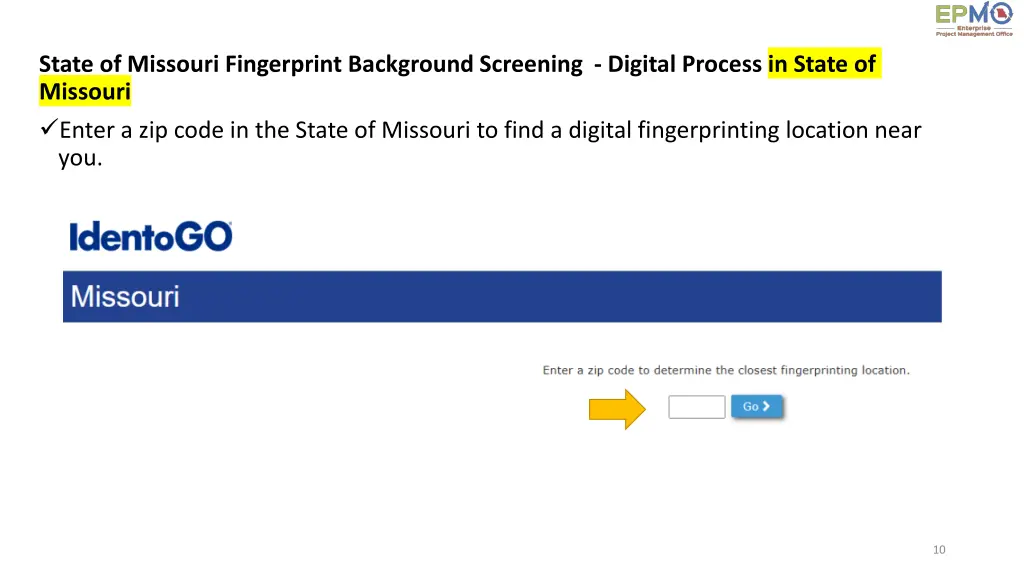 state of missouri fingerprint background 8