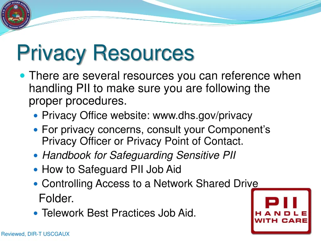 privacy resources there are several resources