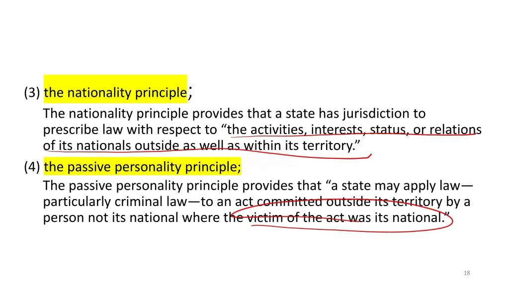 3 the nationality principle the nationality