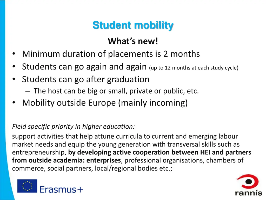 student mobility