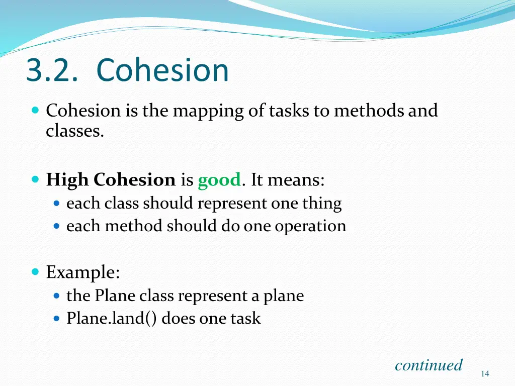 3 2 cohesion