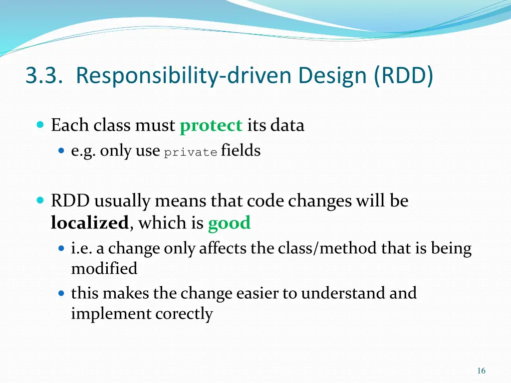 3 3 responsibility driven design rdd