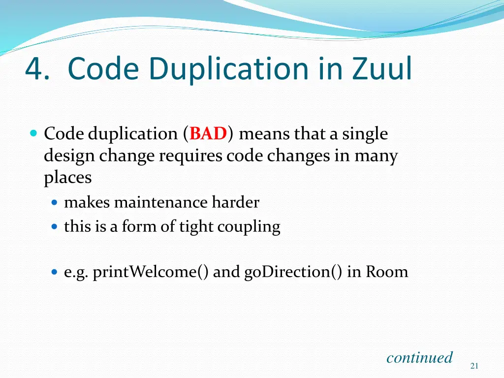 4 code duplication in zuul