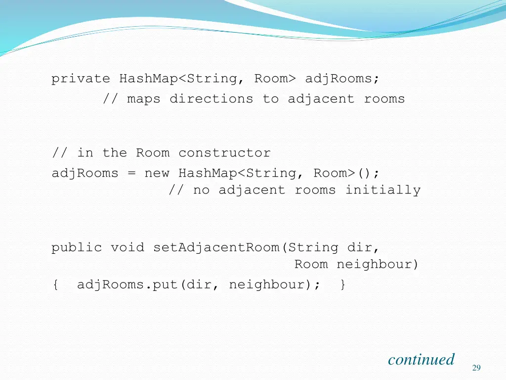 private hashmap string room adjrooms maps