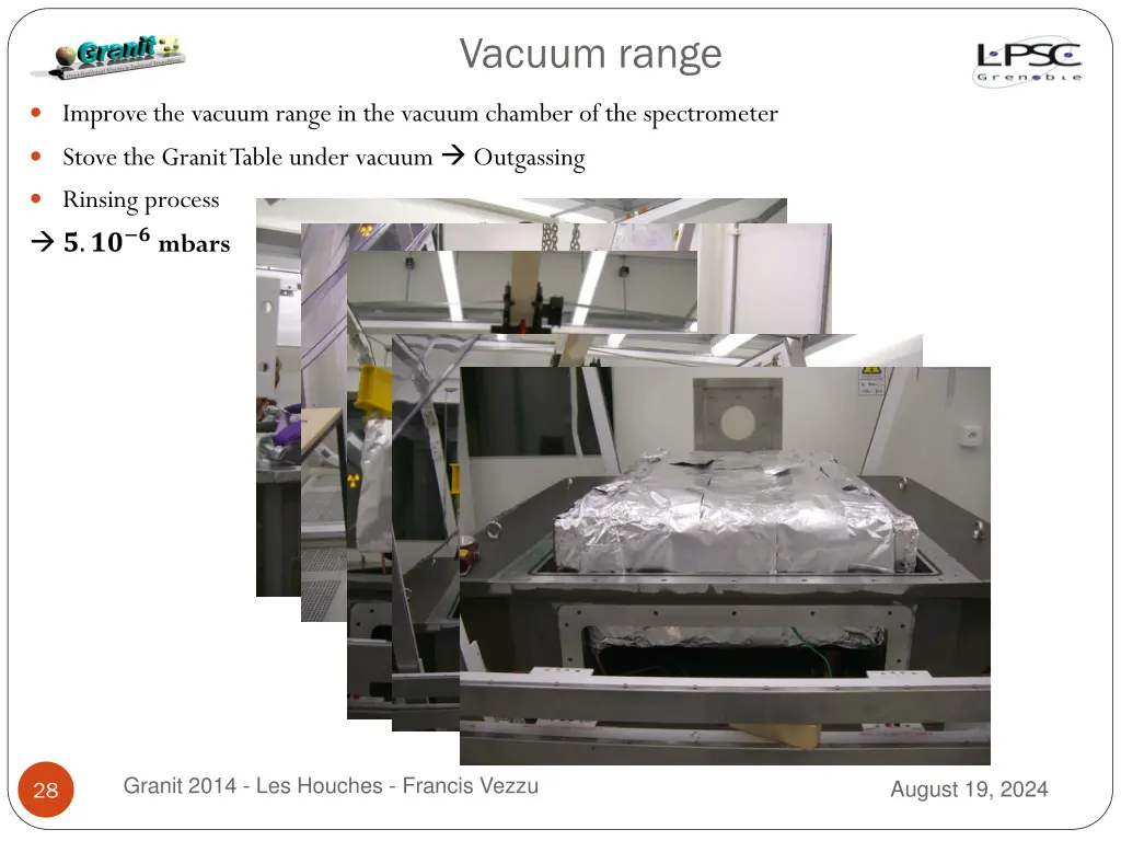 vacuum range