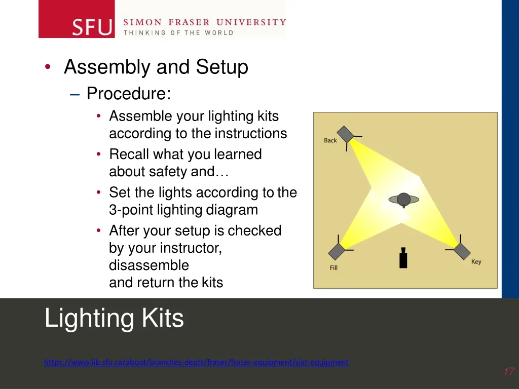 assembly and setup procedure assemble your