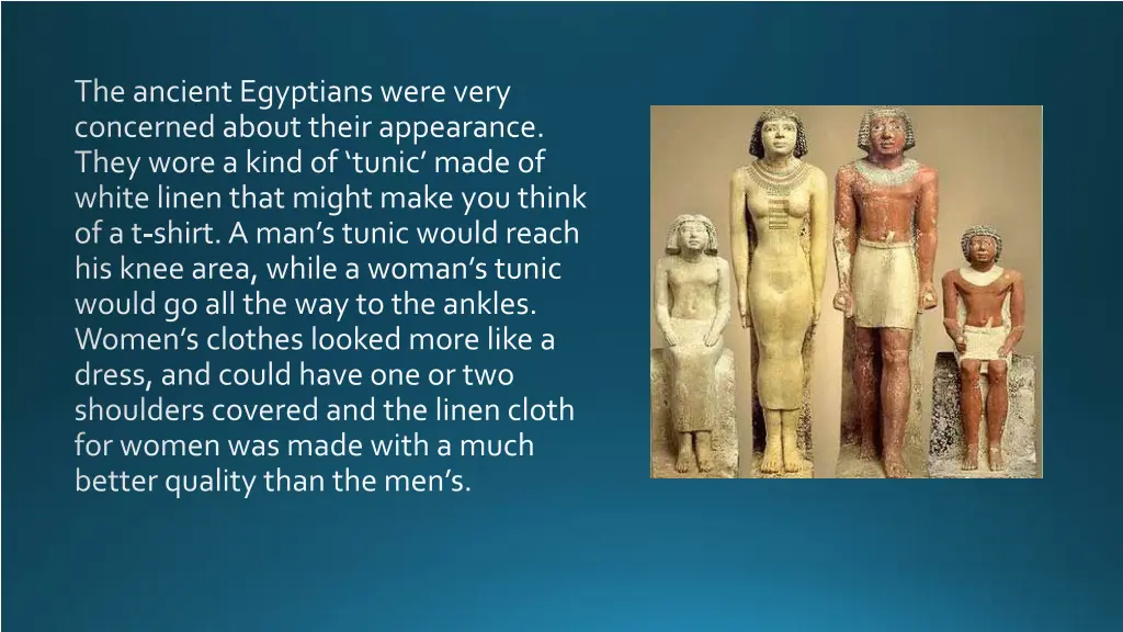 the ancient egyptians were very concerned about