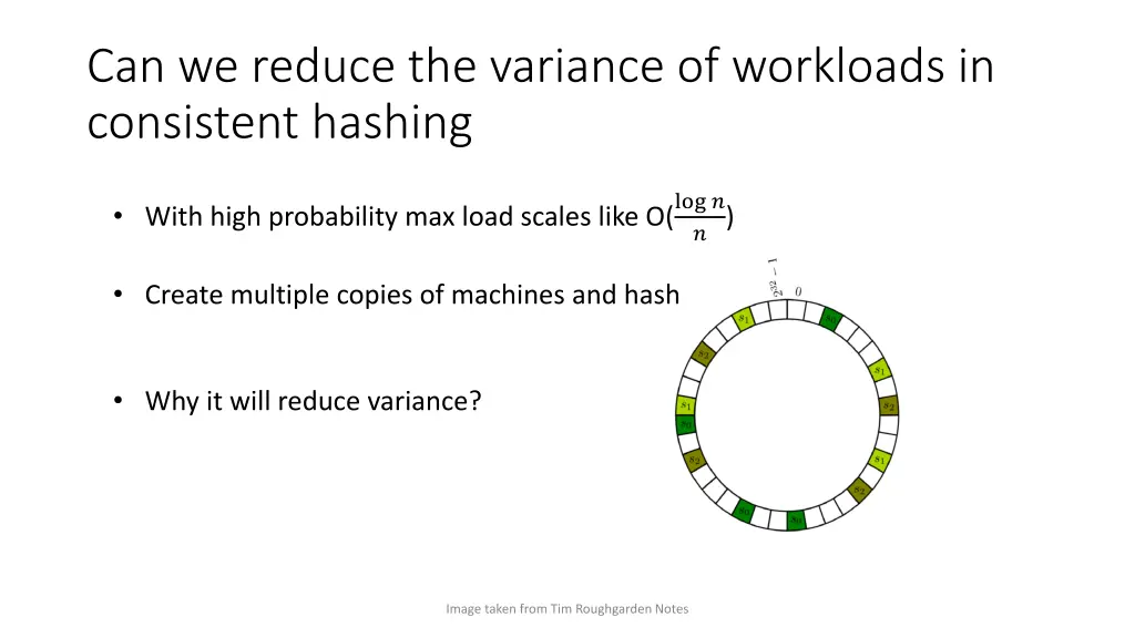 can we reduce the variance of workloads