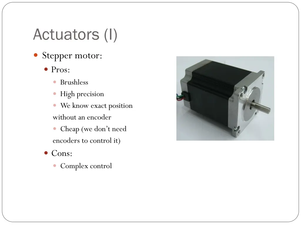 actuators i