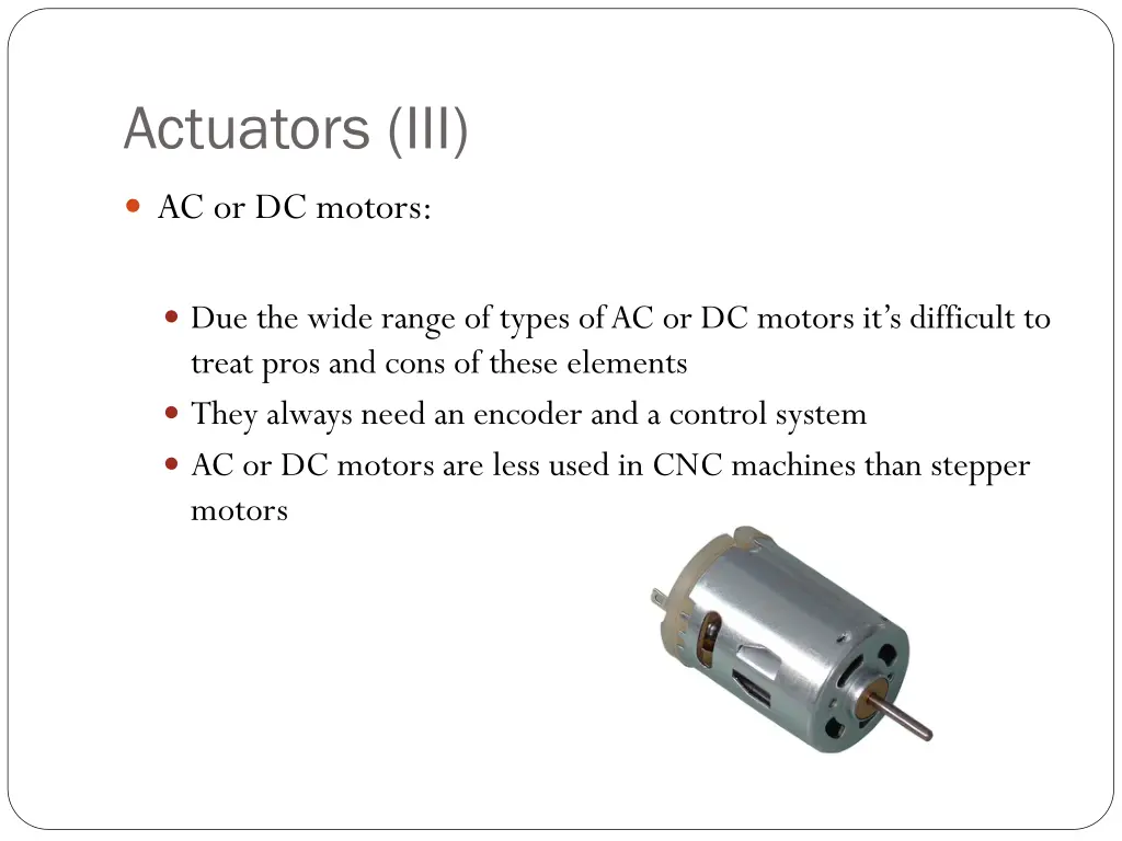 actuators iii