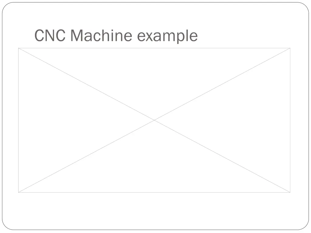 cnc machine example