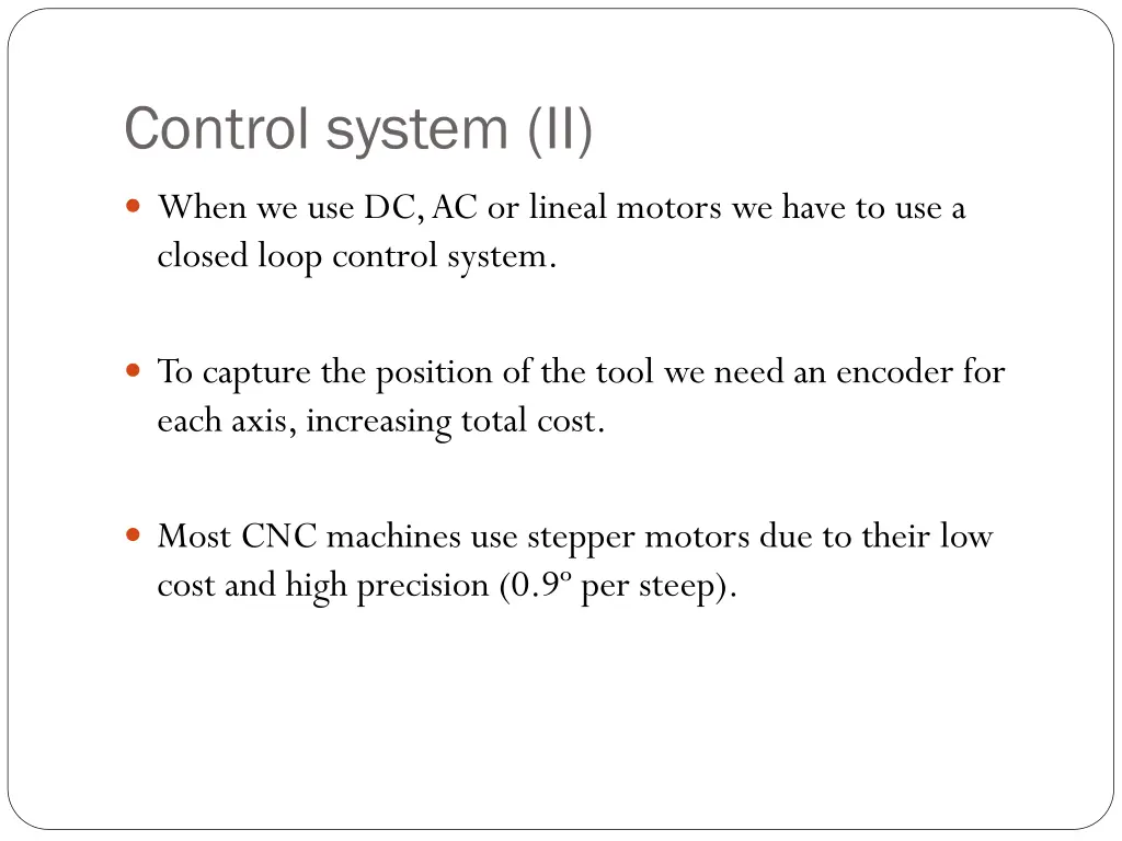 control system ii