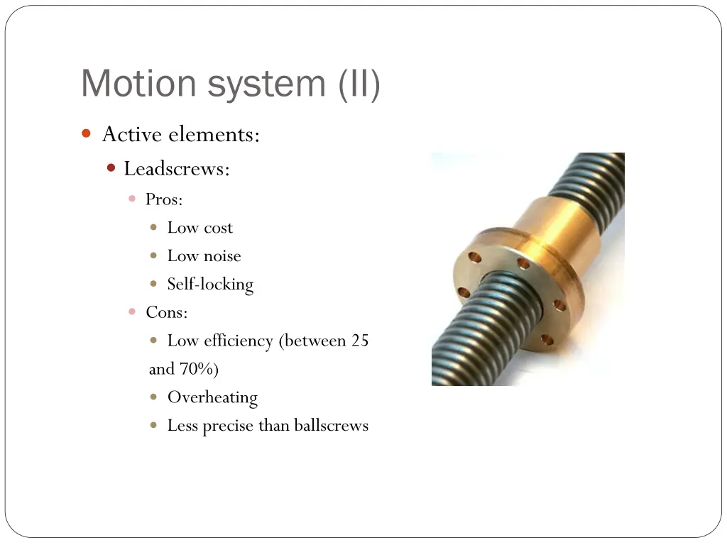 motion system ii