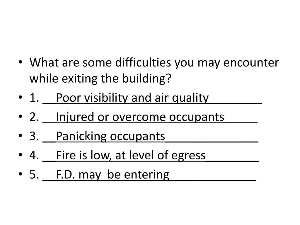 what are some difficulties you may encounter 1