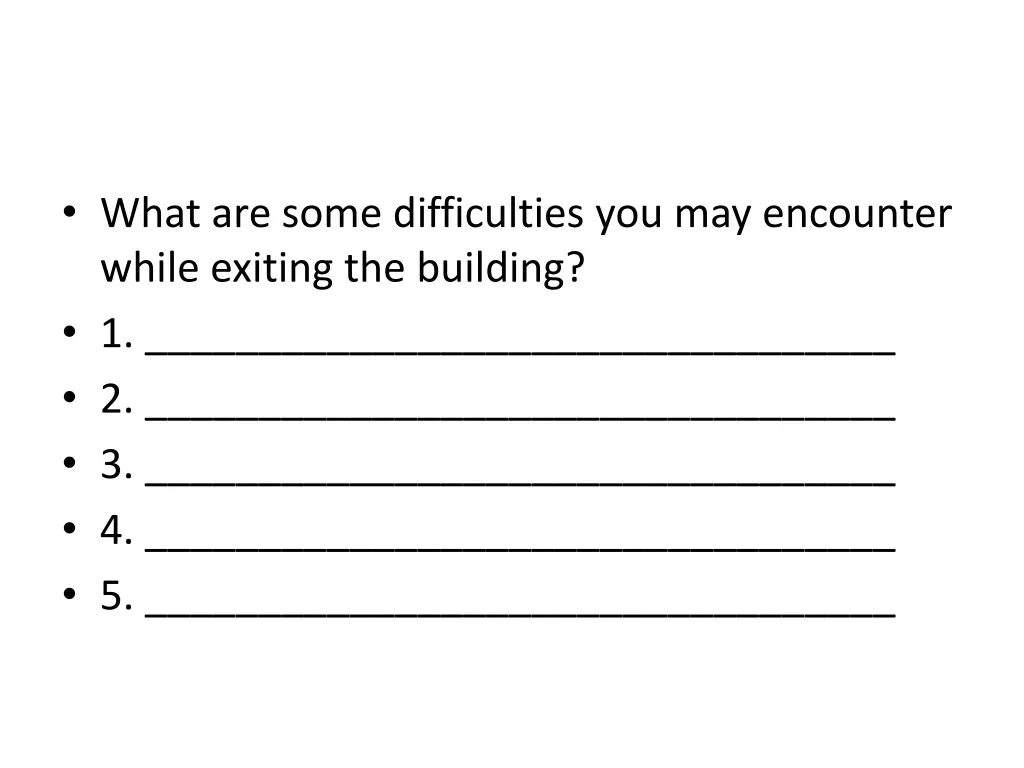 what are some difficulties you may encounter