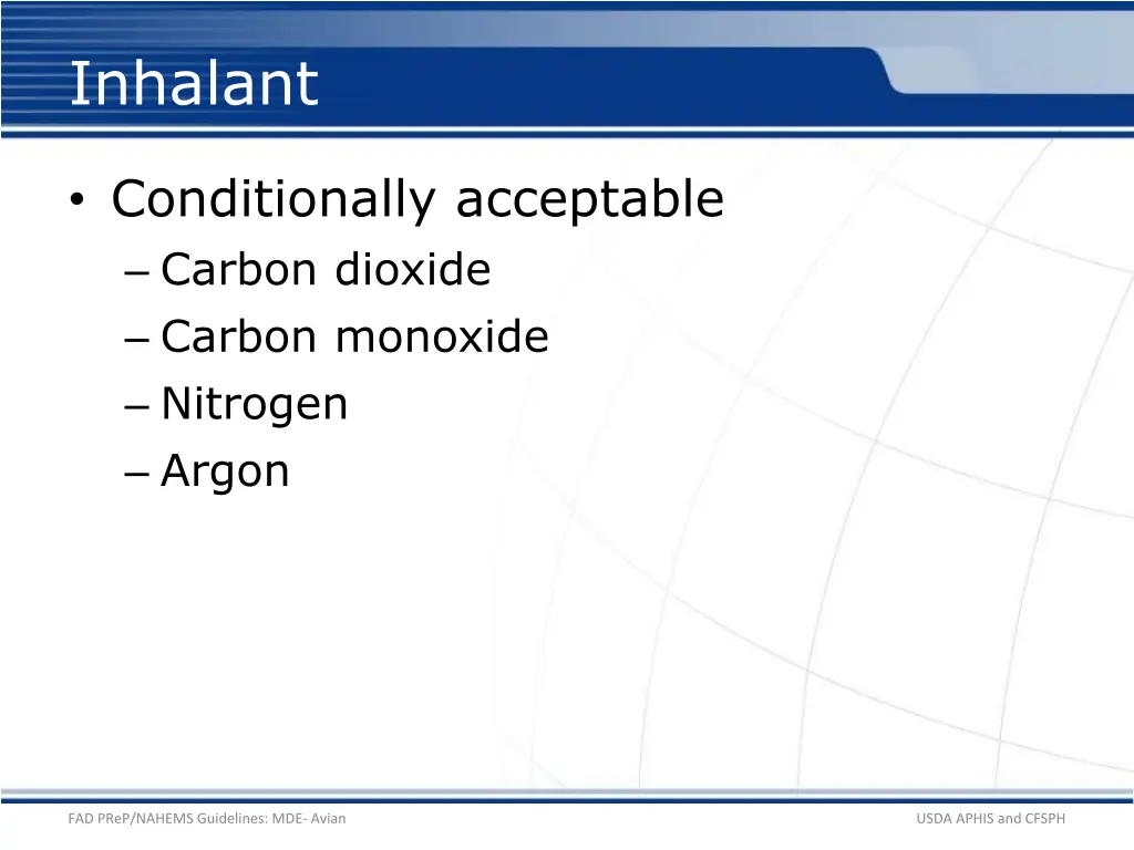 inhalant