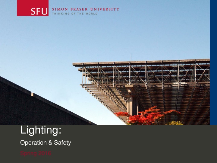 lighting operation safety