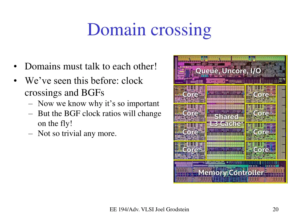 domain crossing