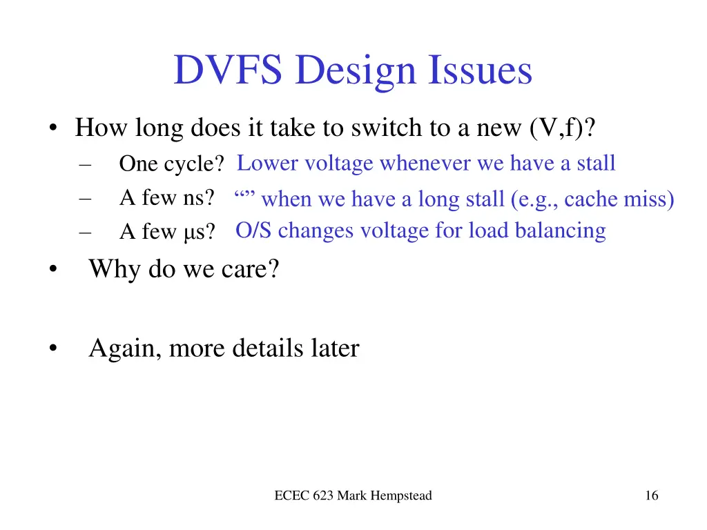 dvfs design issues 1