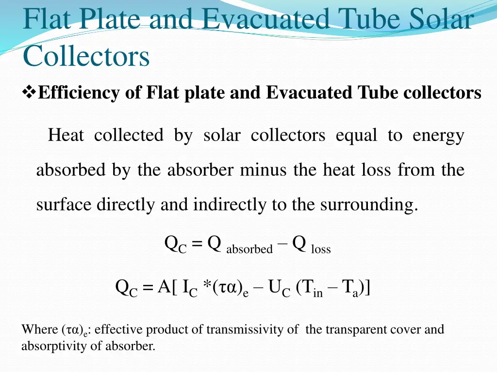 flat plate and evacuated tube solar collectors 3