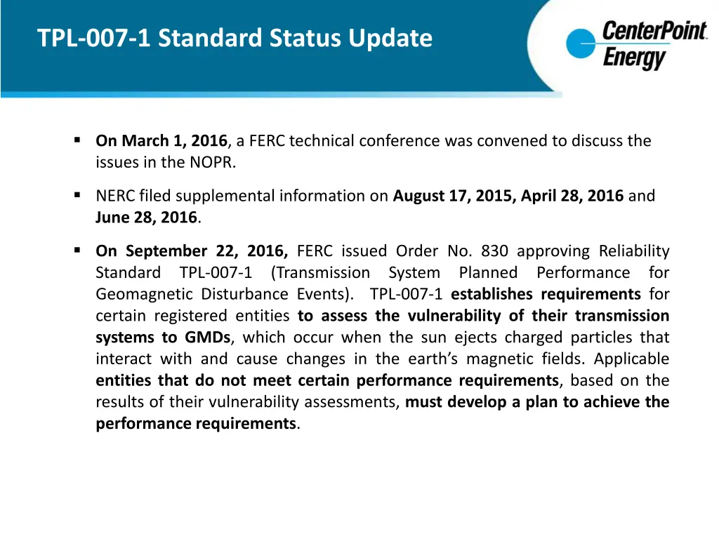 tpl 007 1 standard status update 2