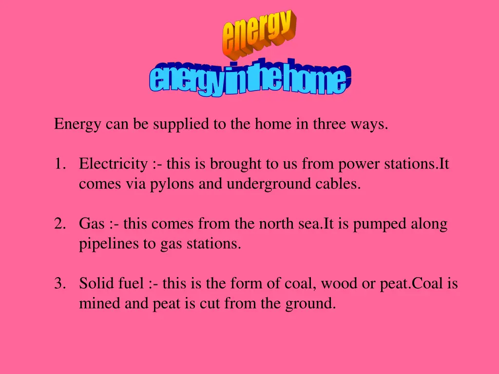 energy in the home 3