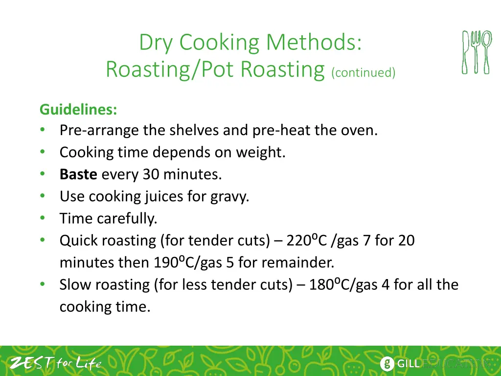 dry cooking methods roasting pot roasting 1