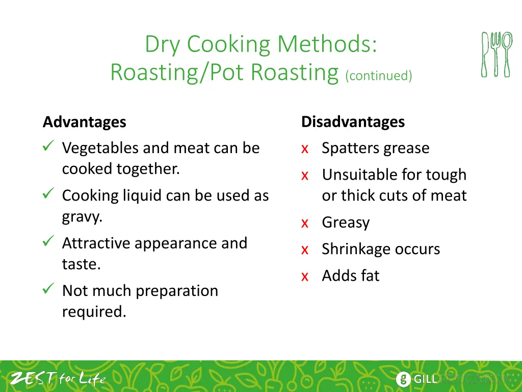 dry cooking methods roasting pot roasting 2