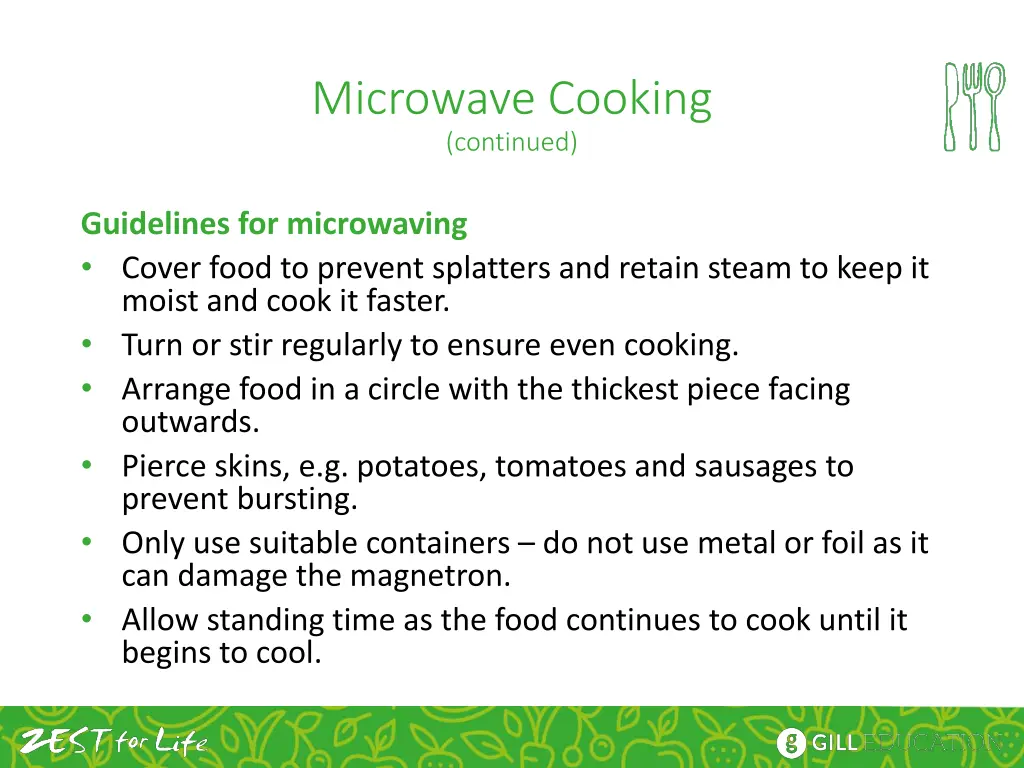 microwave cooking continued 1